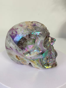 Aura Sphalerite Crystal Skull S062