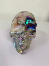 Load image into Gallery viewer, Aura Sphalerite Crystal Skull S063
