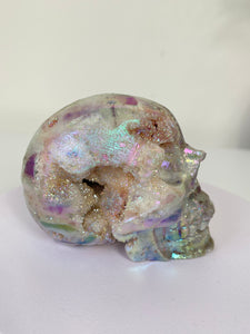 Aura Sphalerite Crystal Skull S063