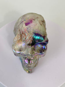 Aura Sphalerite Crystal Skull S063