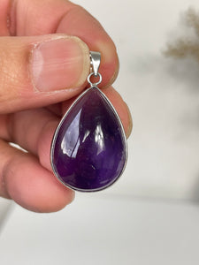 Amethyst Crystal Pendant PD042