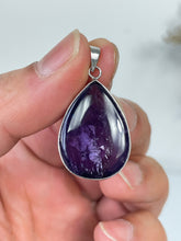 Load image into Gallery viewer, Amethyst Crystal Pendant PD042
