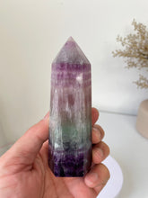 Load image into Gallery viewer, Large Fluorite Crystal Tower T021a
