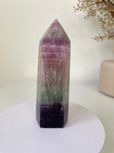 Load image into Gallery viewer, Large Fluorite Crystal Tower T021a
