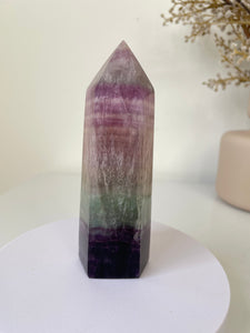 Large Fluorite Crystal Tower T021a