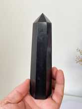 Load image into Gallery viewer, Large Black Tourmaline Crystal Tower T025a
