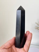 Load image into Gallery viewer, Large Black Tourmaline Crystal Tower T025a
