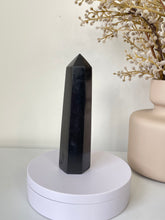 Load image into Gallery viewer, Large Black Tourmaline Crystal Tower T025a
