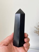 Load image into Gallery viewer, Large Black Tourmaline Crystal Tower T026a
