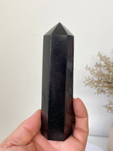 Load image into Gallery viewer, Large Black Tourmaline Crystal Tower T027a
