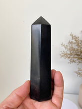 Load image into Gallery viewer, Large Black Tourmaline Crystal Tower T027a
