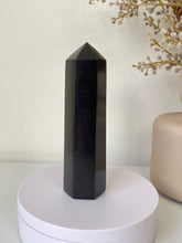 Load image into Gallery viewer, Large Black Tourmaline Crystal Tower T027a
