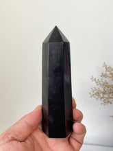 Load image into Gallery viewer, Large Black Tourmaline Crystal Tower T028a
