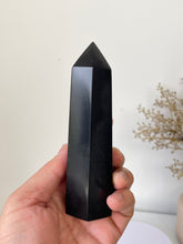 Load image into Gallery viewer, Large Black Tourmaline Crystal Tower T029a
