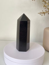 Load image into Gallery viewer, Large Black Tourmaline Crystal Tower T030a
