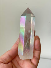 Load image into Gallery viewer, Aura Quartz Crystal Tower High Grade T032a
