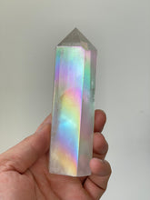 Load image into Gallery viewer, Aura Quartz Crystal Tower High Grade T033a
