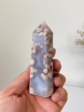 Load image into Gallery viewer, Large Flower Agate Crystal Tower High Grade T040a
