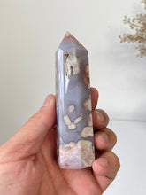 Load image into Gallery viewer, Large Flower Agate Crystal Tower High Grade T040a
