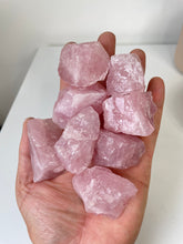 Load image into Gallery viewer, 1 x Raw Rose Quartz High Grade (Small) - RQ01
