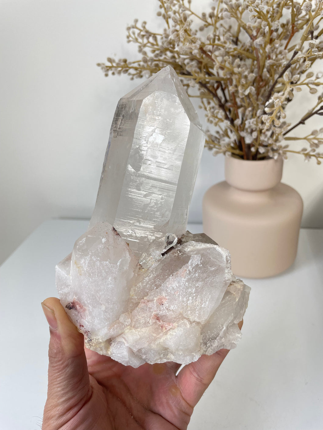 Himalayan Quartz Cluster Natural Q302