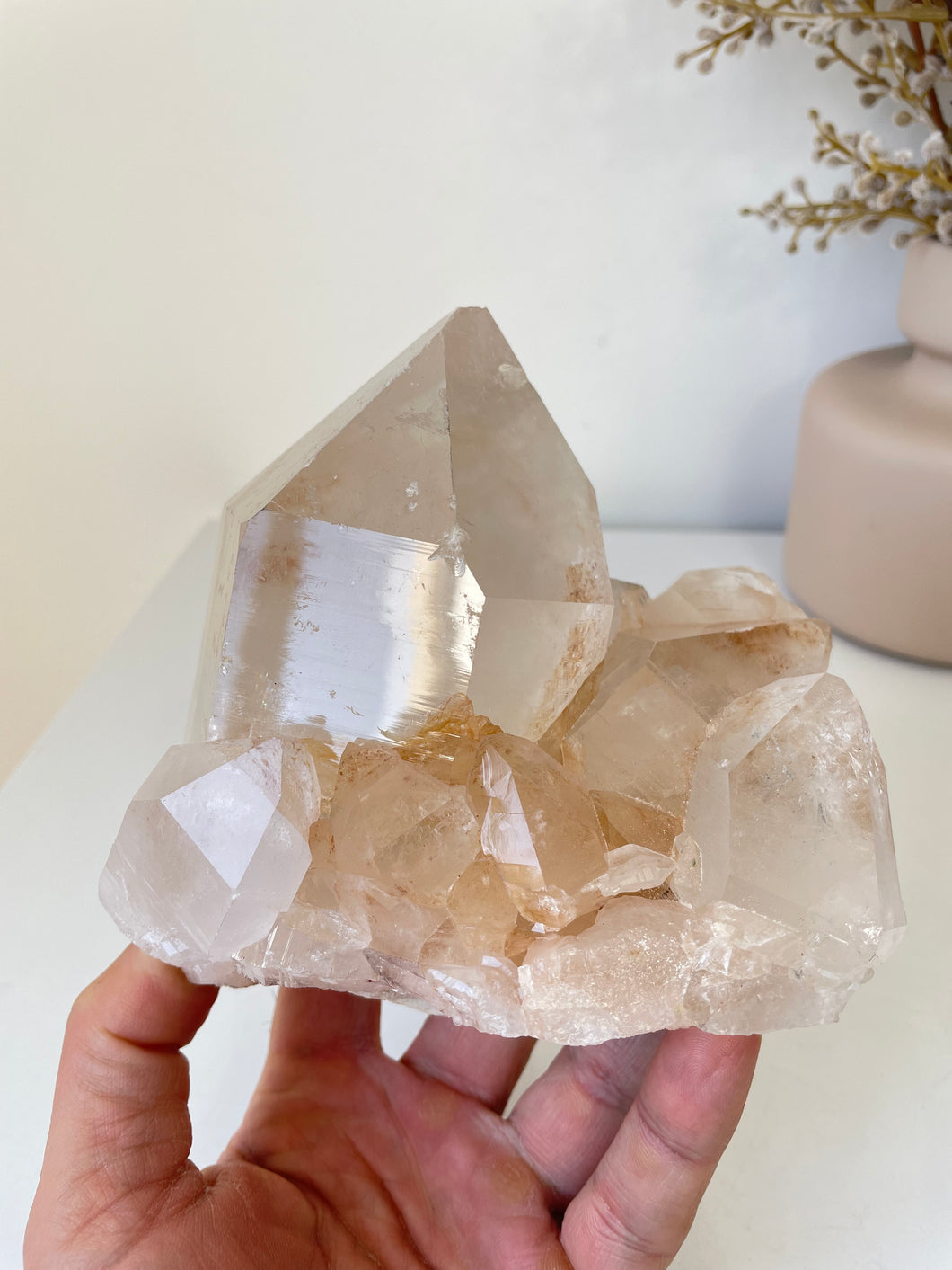 Himalayan Quartz Cluster Natural Q313a