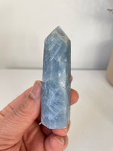 Load image into Gallery viewer, Blue Calcite Tower High Grade T055a
