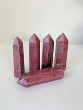 Load image into Gallery viewer, Rhodonite Tower High Grade T053a
