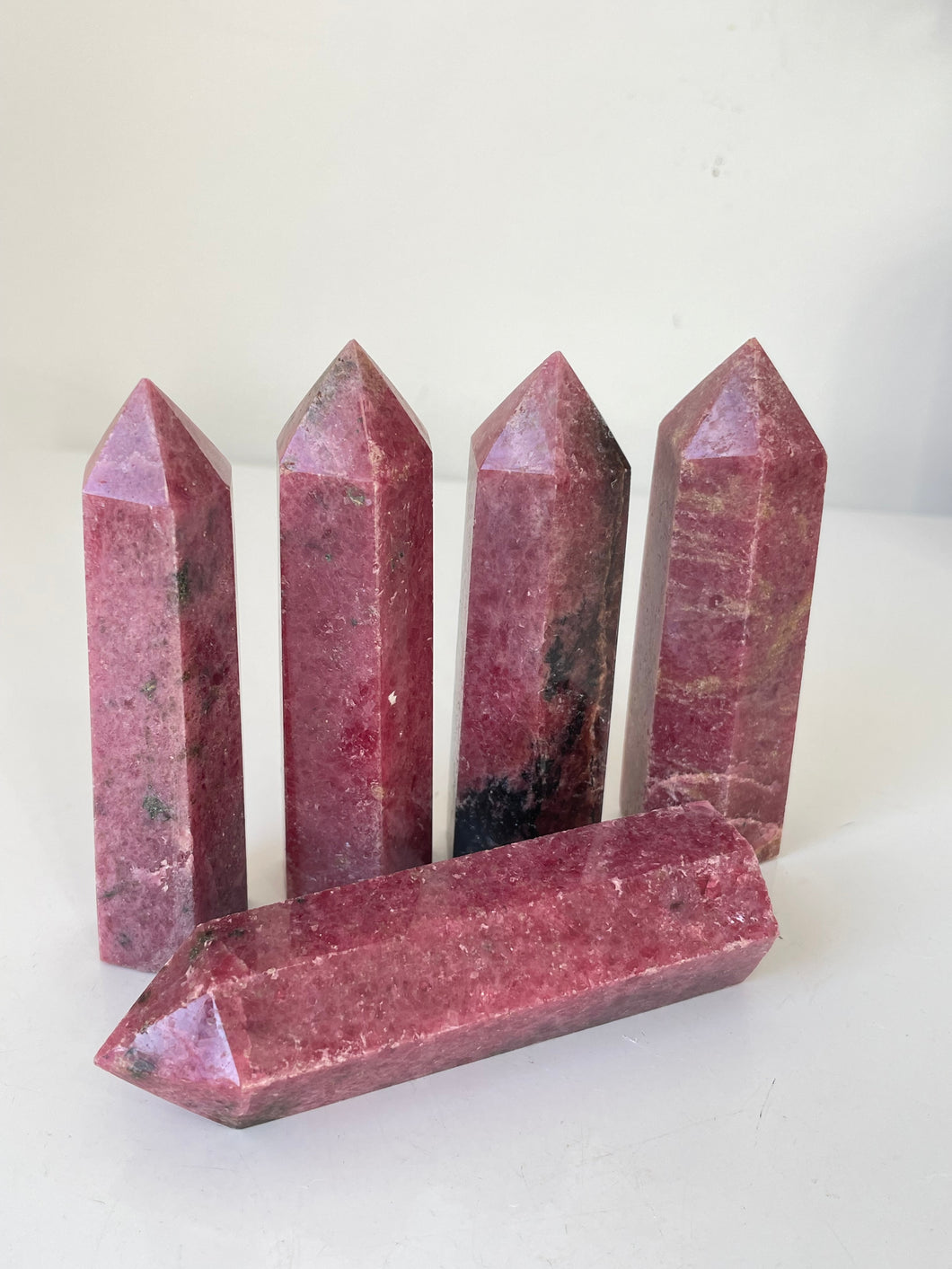 Rhodonite Tower High Grade T053a