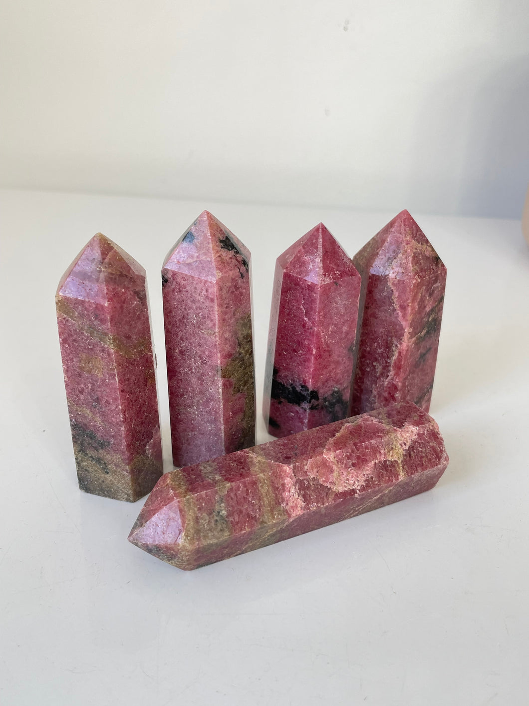 Rhodonite Tower High Grade T054a