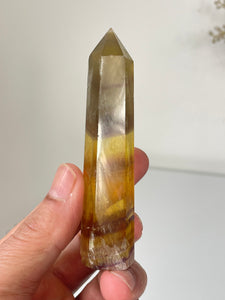 Yellow Fluorite Tower High Grade T089a