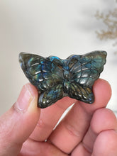 Load image into Gallery viewer, Blue Labradorite Butterfly Carving LA127
