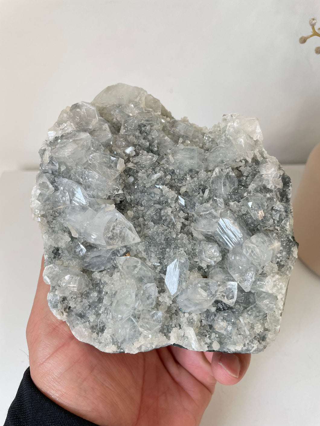 Apophyllite Natural Cluster AP679a