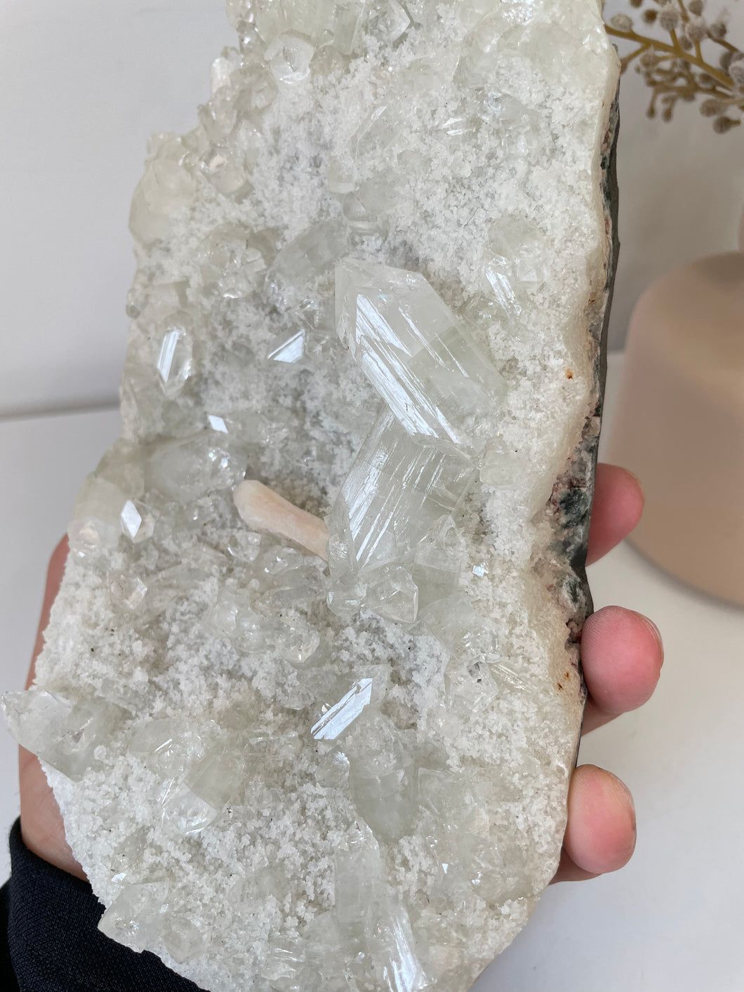 Apophyllite Natural Cluster AP686a