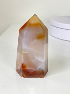 Carnelian High-Grade Crystal Tower T161a