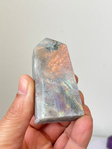 Fire Labradorite Tower Rare T168a