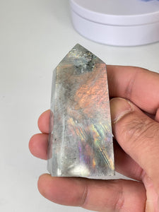 Fire Labradorite Tower Rare T168a