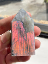 Load image into Gallery viewer, Fire Labradorite Tower Rare T169a
