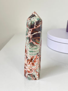 Brecciated Jasper Tower High Grade T185a