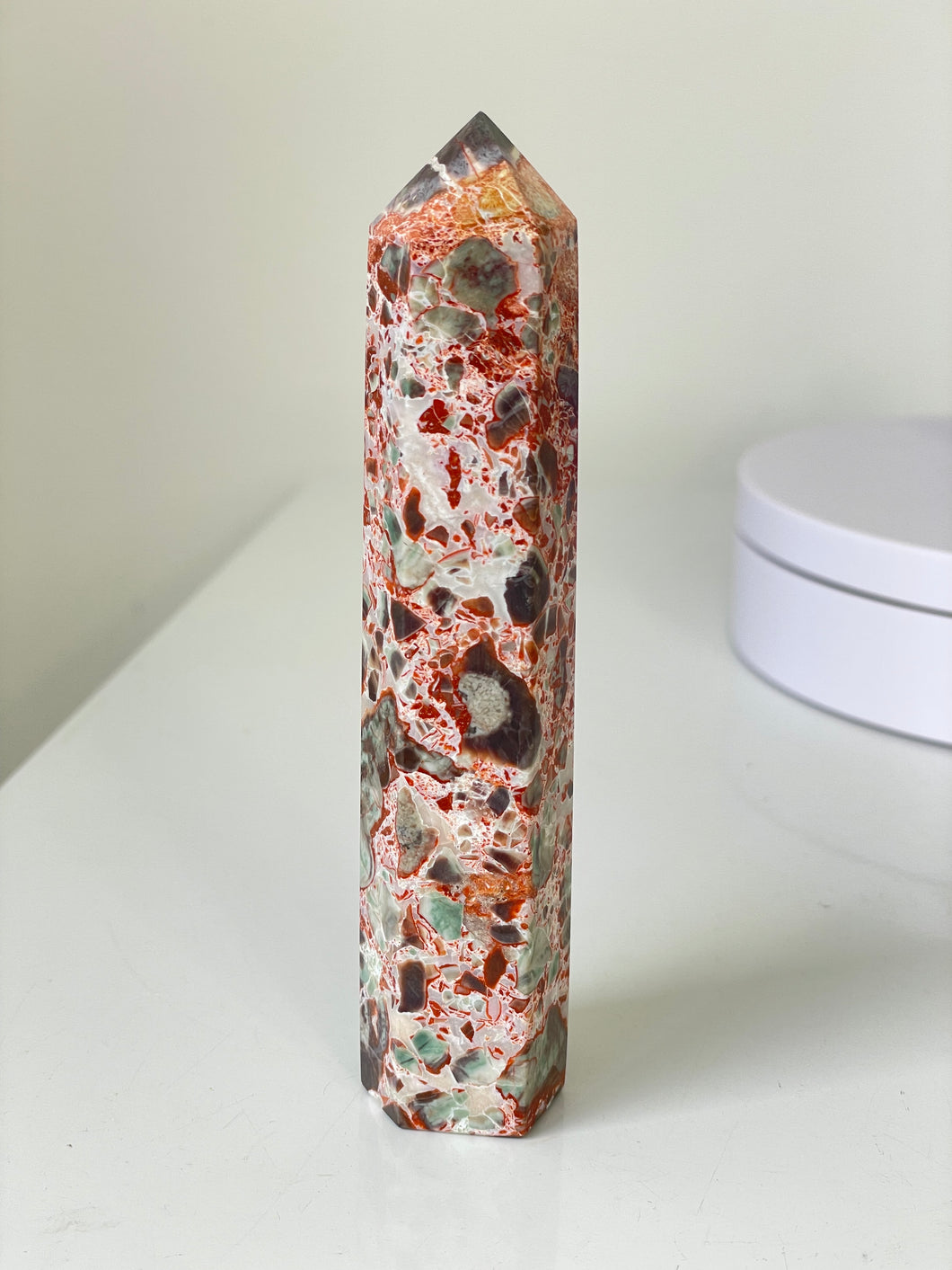 Brecciated Jasper Tower High Grade T187a