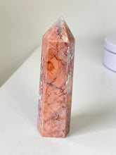 Load image into Gallery viewer, Pink Agate Tower High Grade T191a
