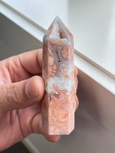 Load image into Gallery viewer, Pink Agate Tower High Grade T191a
