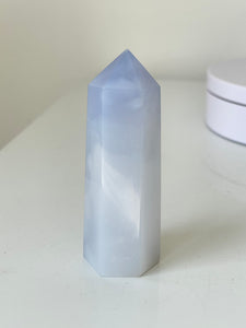 Blue Chalcedony Tower High Grade T200a