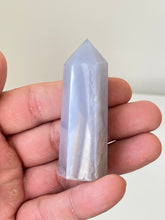 Load image into Gallery viewer, Blue Chalcedony Tower High Grade T203a
