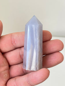 Blue Chalcedony Tower High Grade T203a