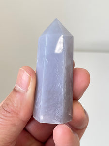 Blue Chalcedony Tower High Grade T203a