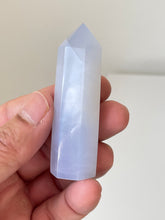 Load image into Gallery viewer, Blue Chalcedony Tower High Grade T204a
