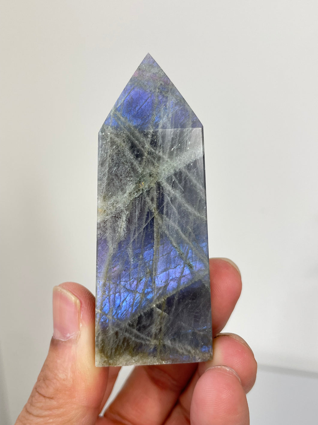 Purple Labradorite Tower Rare T196a