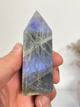 Load image into Gallery viewer, Purple Labradorite Tower Rare T196a
