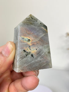 Purple Labradorite Tower Rare T197a